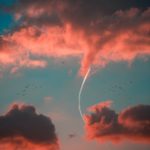pink clouds
